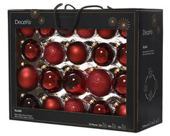 Base Baubles - 42 Pieces - Oxblood