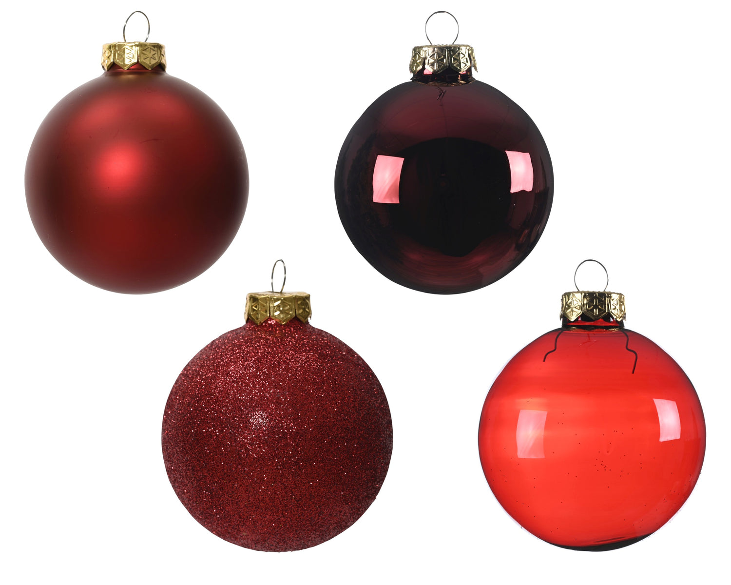 Base Baubles - 42 Pieces - Oxblood