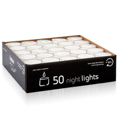 Tealights Multipack -White (50 per box)