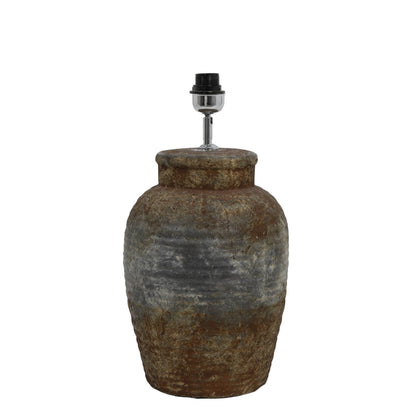 Neriza Rust Brown Lamp Base