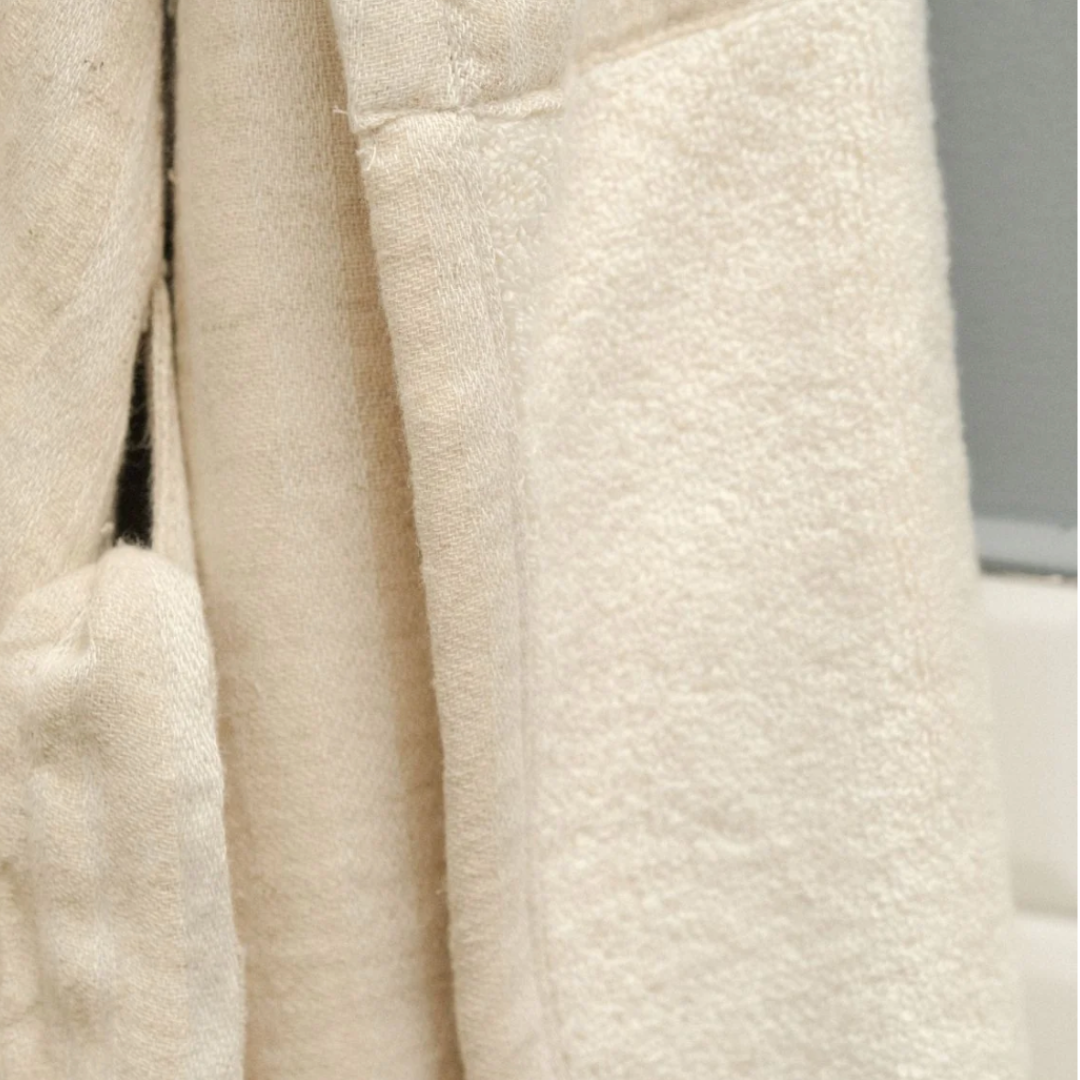 Luxury Linen-Cotton Dressing Gown