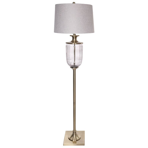 Ariminum Antique Brass Floor Lamp 45x45x160cm