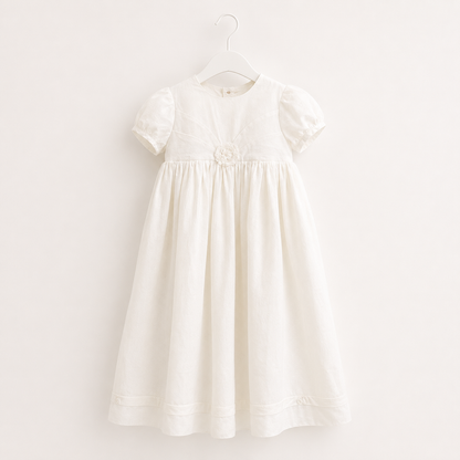 Lace Detail Irish Made Christening Gown
