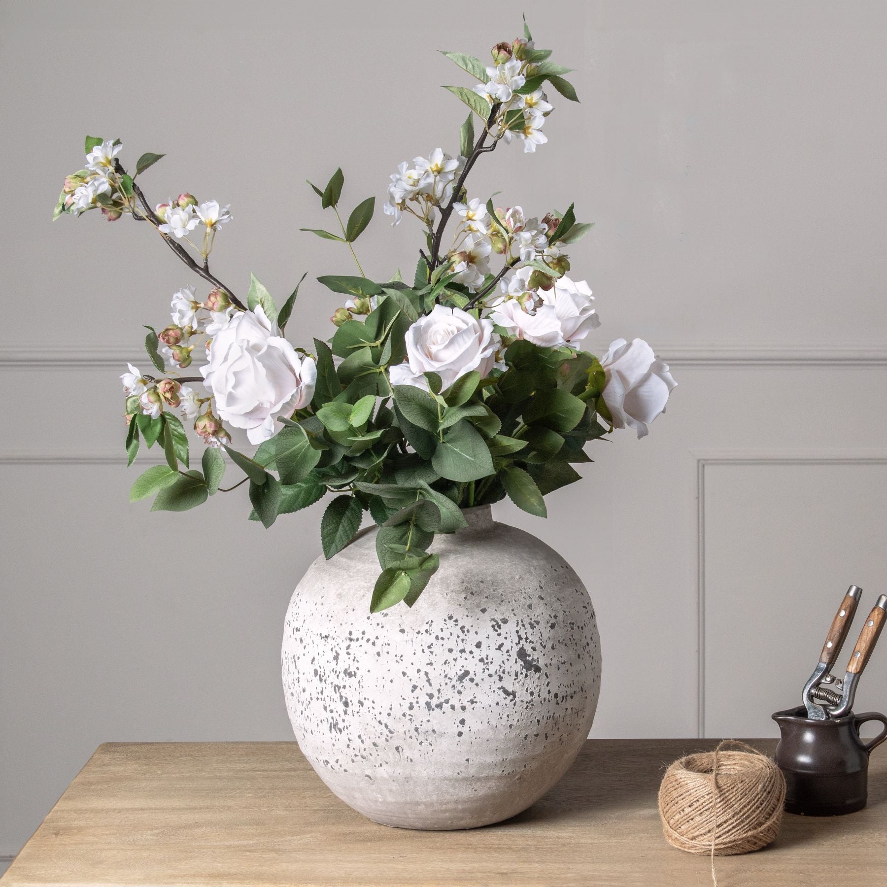 Tilly Stone Ceramic Vase