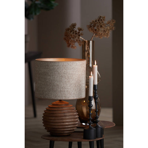 Saverno Brown Beige Lamp Shade