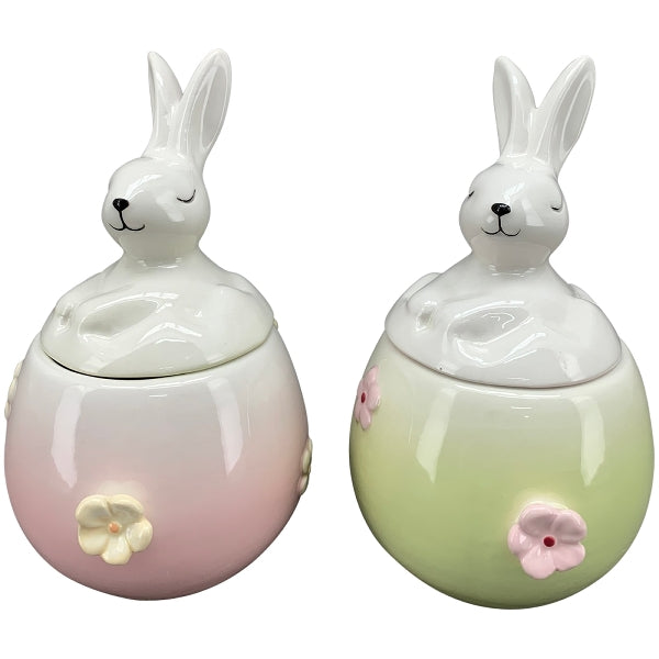 Colourful Rabbit Storage Jars