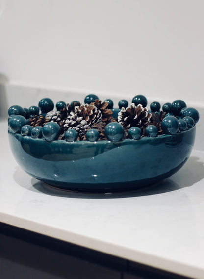 Bobble Decorative Bowl - Blue