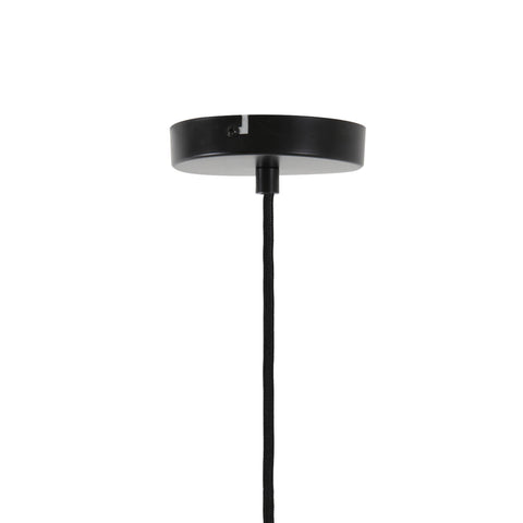 Rakil Smoked Glass Hanging Lamp