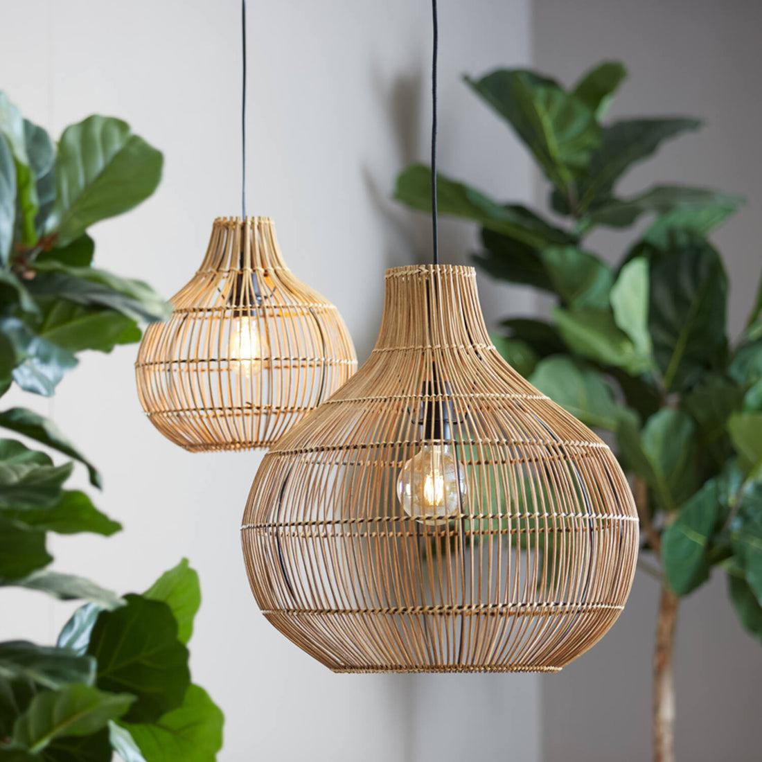 Paco Rattan Hanging lamp