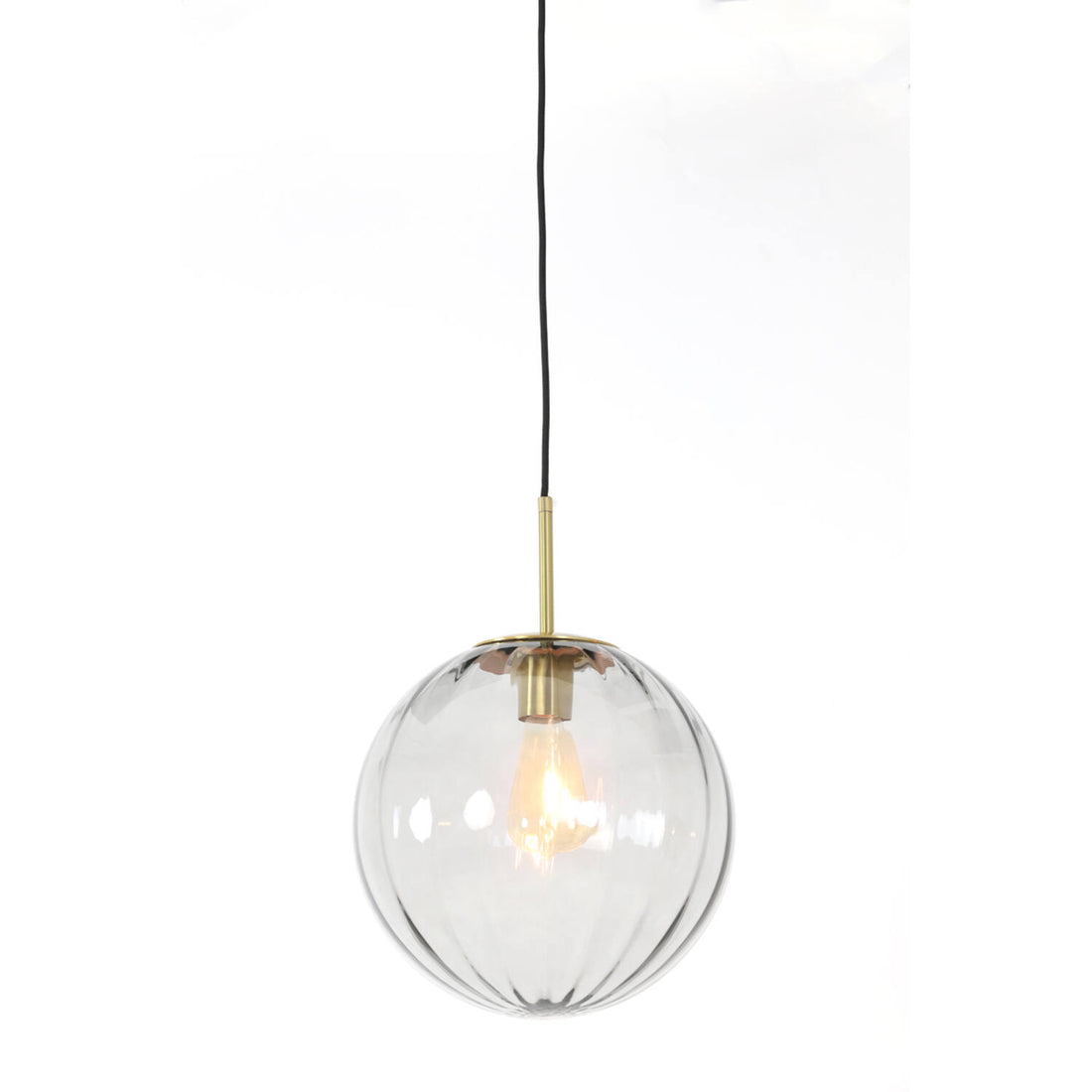 Mallory Clear Glass Hanging Lamp