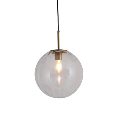 Mallory Clear Glass Hanging Lamp