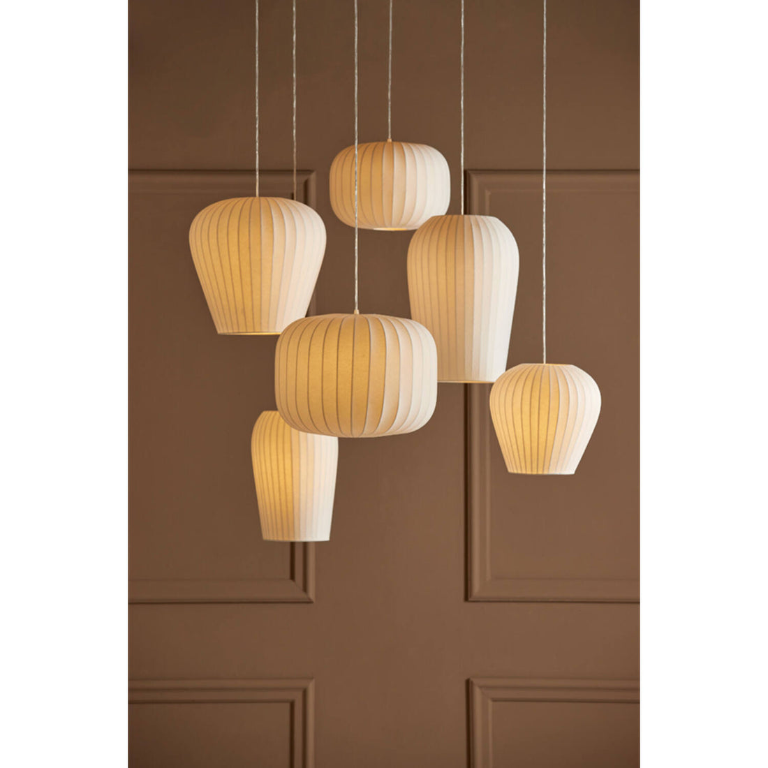 Xena White Hanging lamp