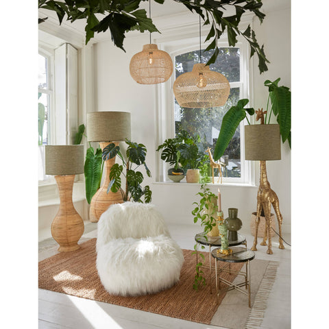 Calista Rattan Hanging Lamp