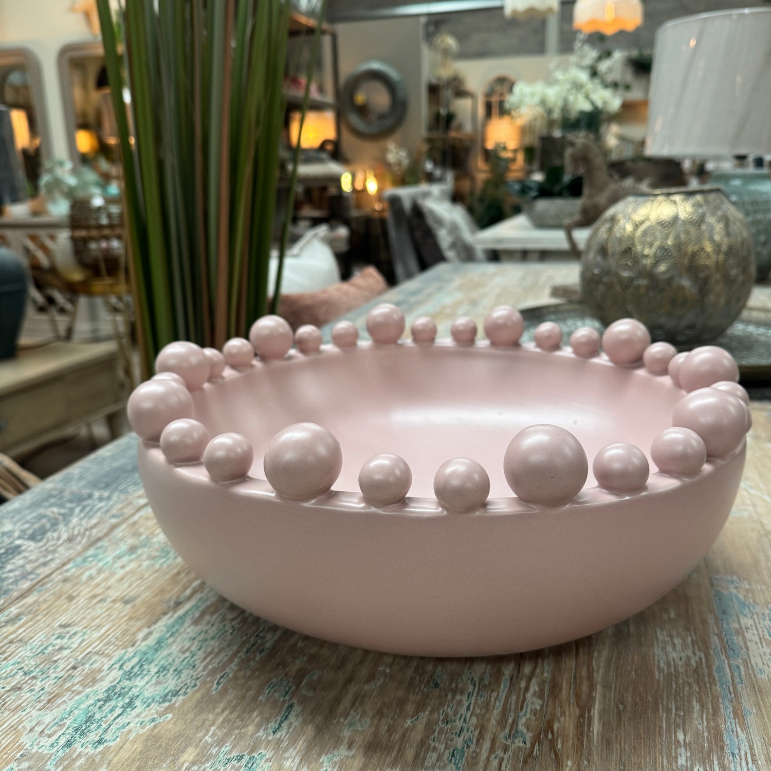 Matt Pink Bobble Bowl