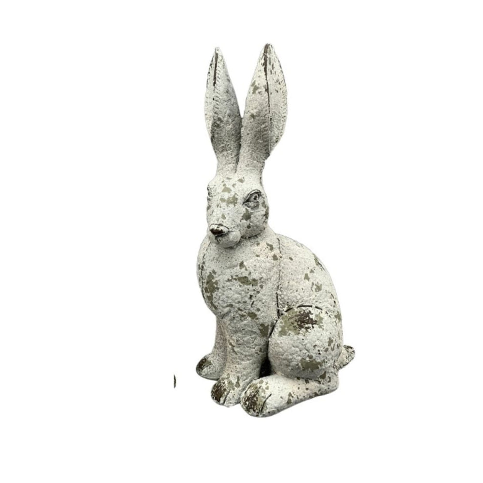 Stone Effect Sitting Rabbit