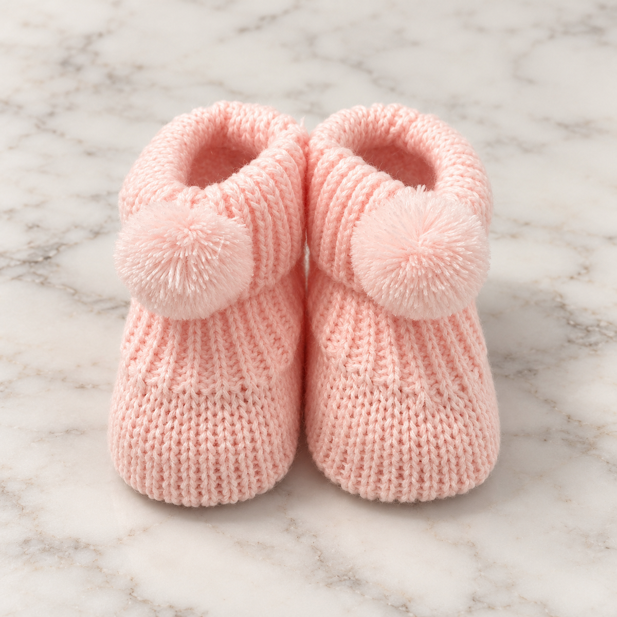 Baby Booties - Pink