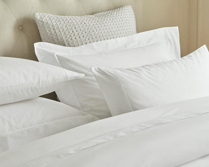 Seville Cord White Duvet Cover