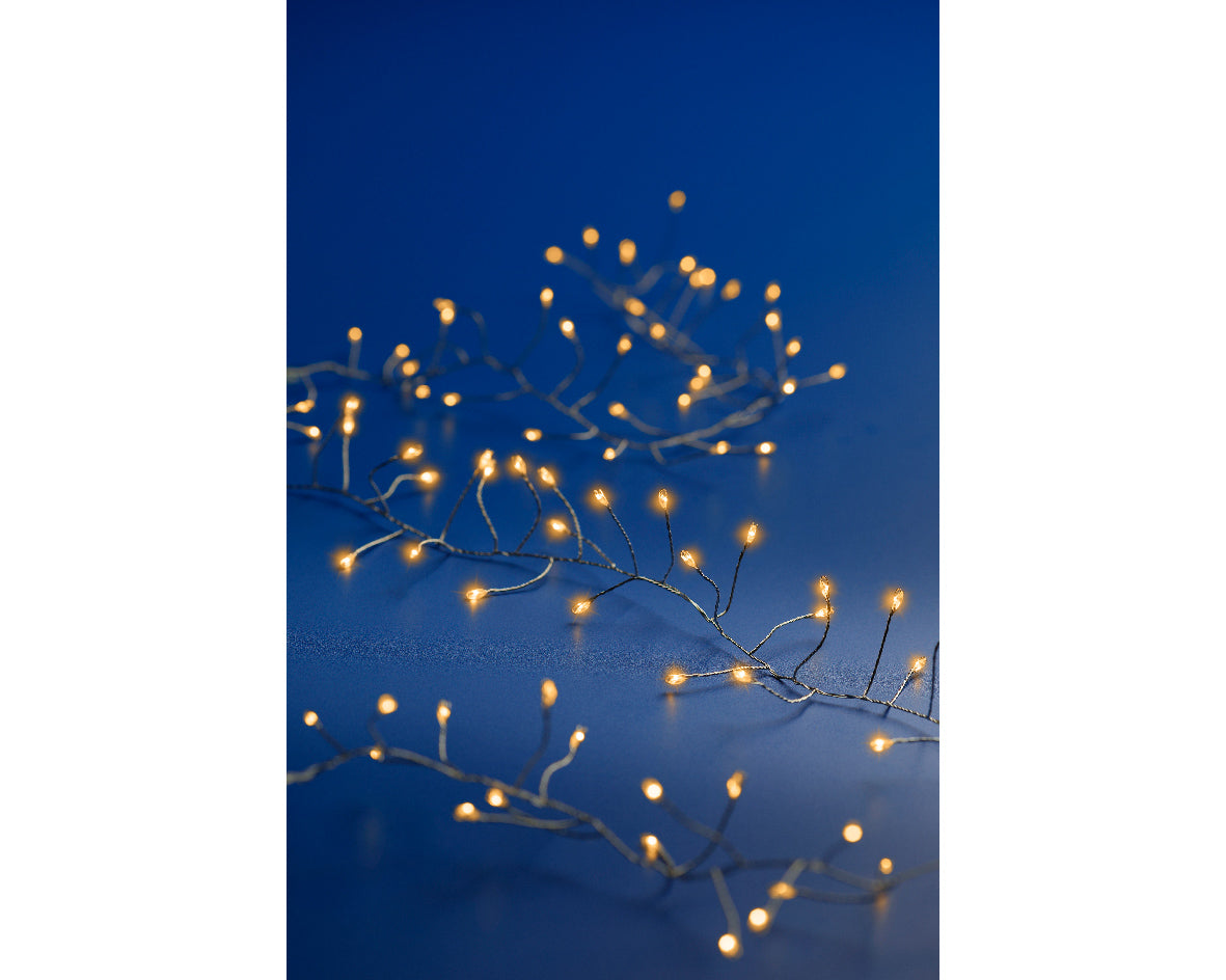 Micro LED Cluster Lights - Classic Warm - Battery Operated