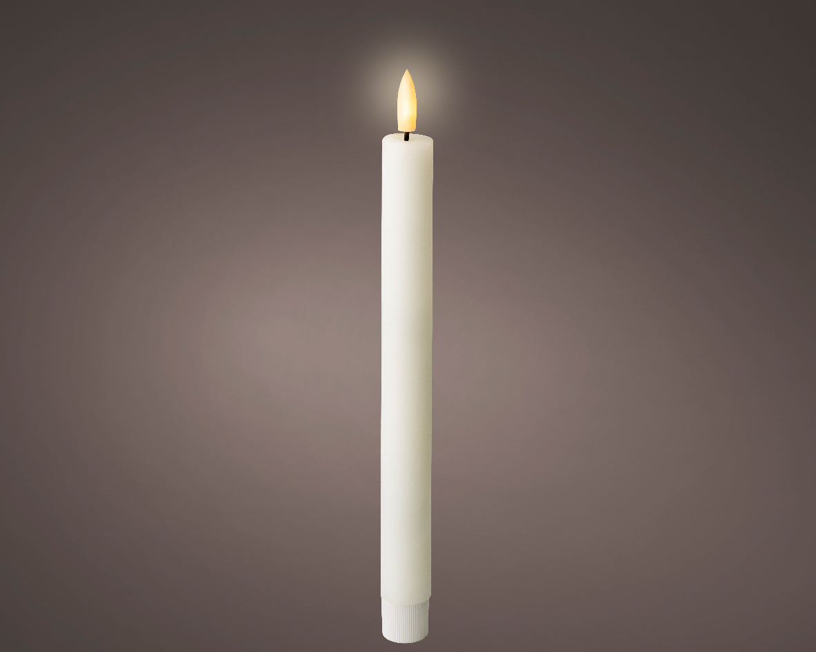 LED Dinner Candles - White