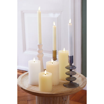 LED Dinner Candles - White