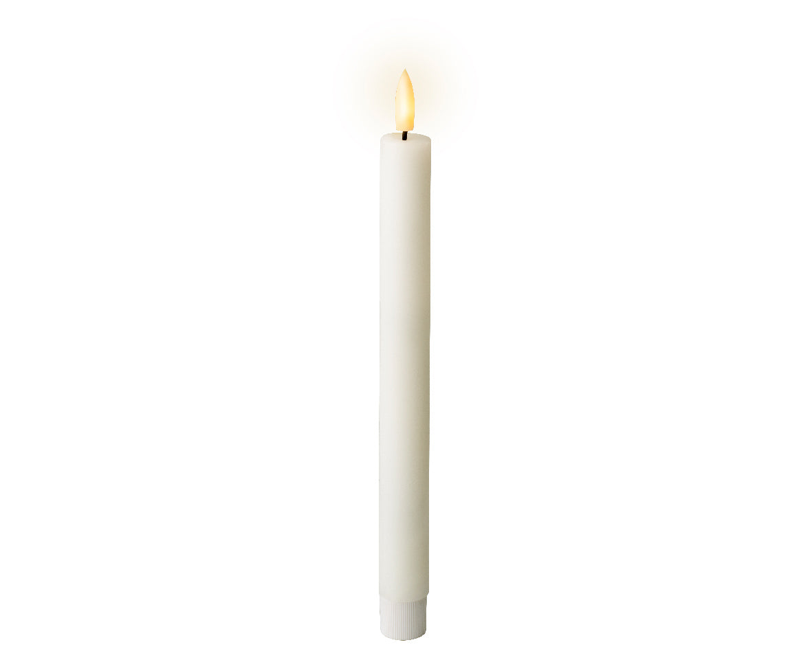 LED Dinner Candles - White