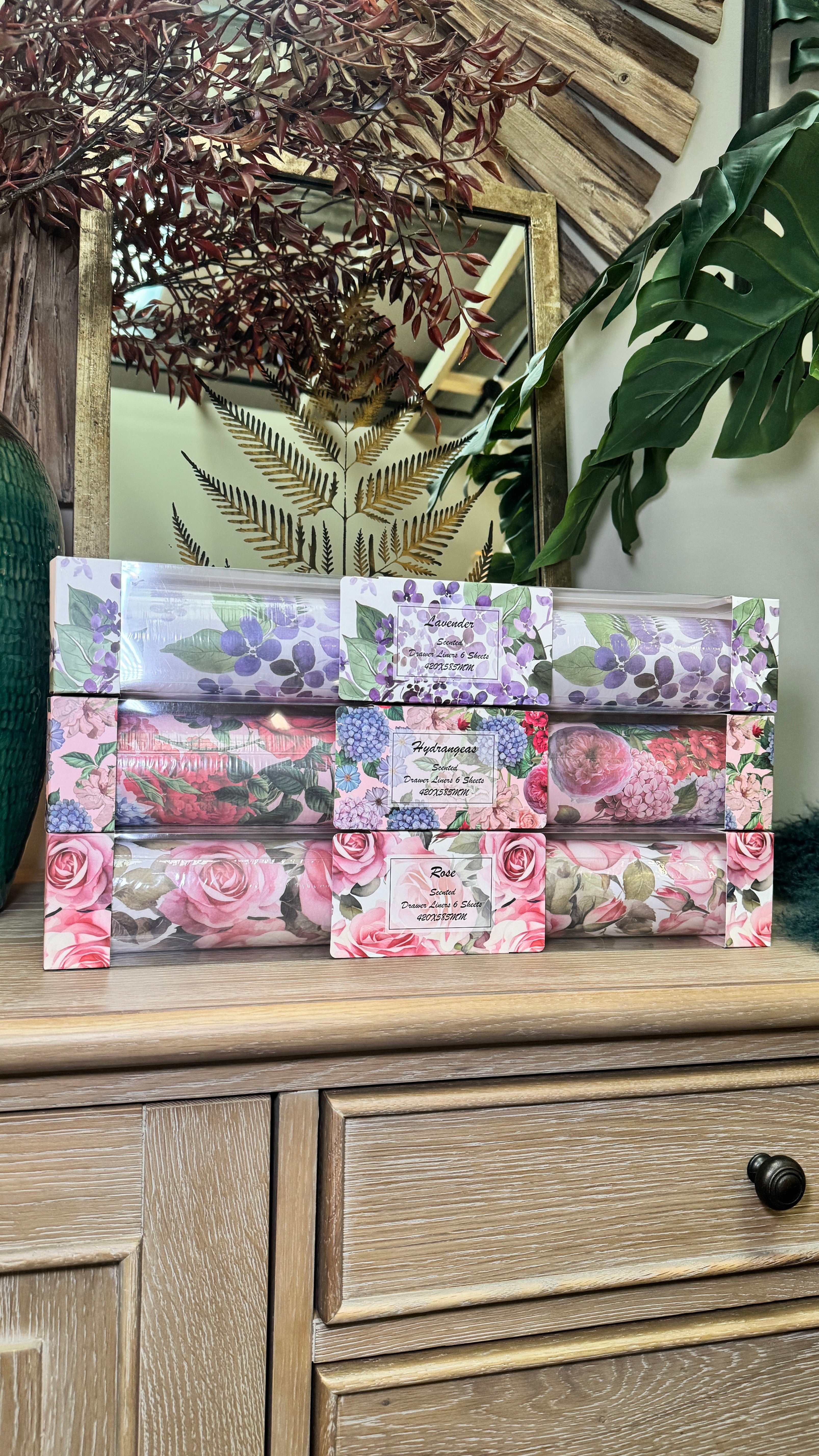 Summer Garden Scented Drawer Liners