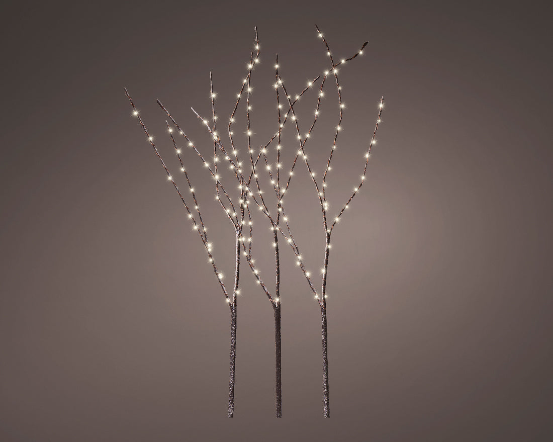 Set of 3 LED Light Up Branches