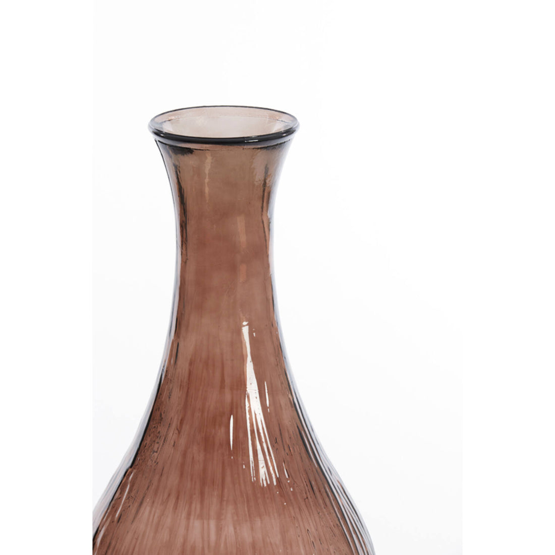 Glass Brown Vase