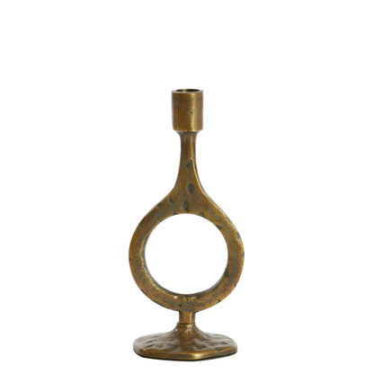 Lareda Antique Bronze Candle Holder