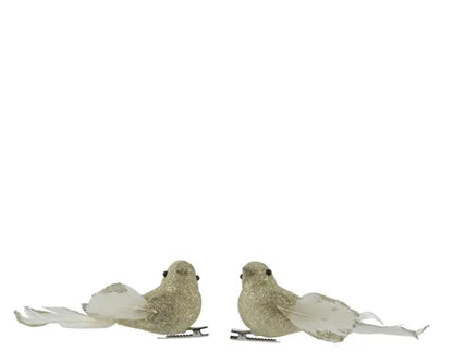 Foam Glitter Bird with Feather