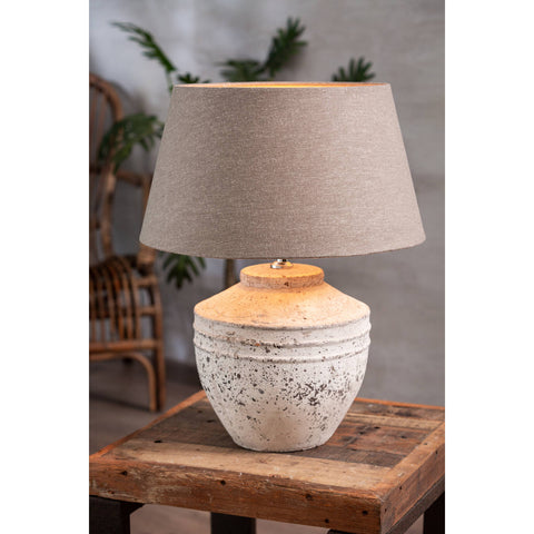 Toka Stone Lamp Base