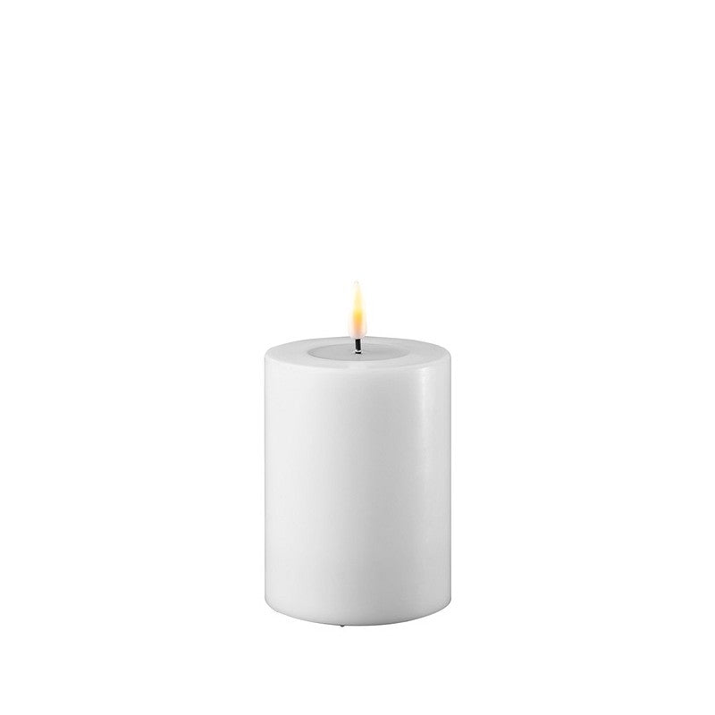 LED Candle 7.5 x 10cm - White