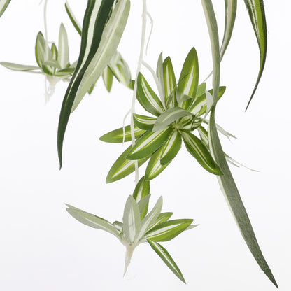 Artificial Hanging Spider Plant - h45 x ø45 cm