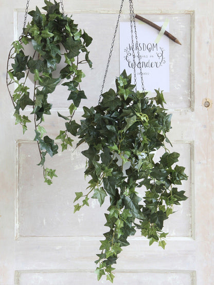 Artificial Ivy In Plant Pot - L45 x W25 x H25cm