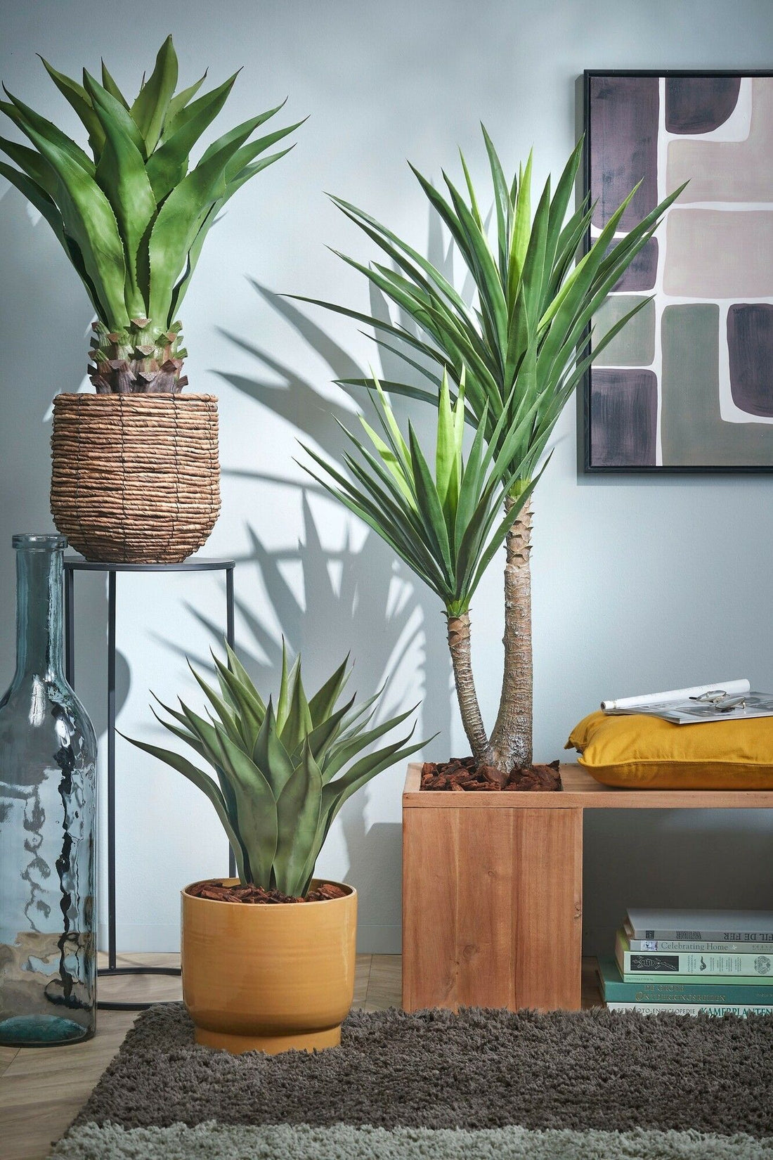 Artificial Yucca Tree H110 x ø55 cm