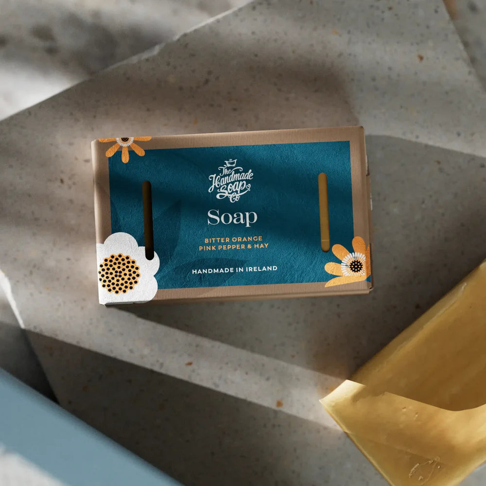 Handmade Soap - Bitter Orange &amp; Pink Pepper 100g