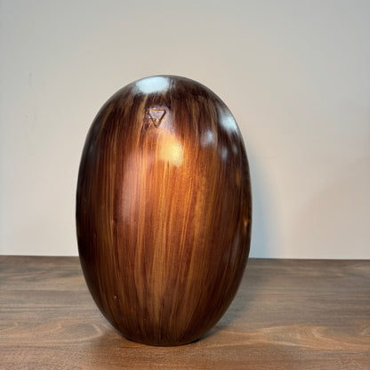 Bronze &amp; Gold Oval Candle Holder - 38cm