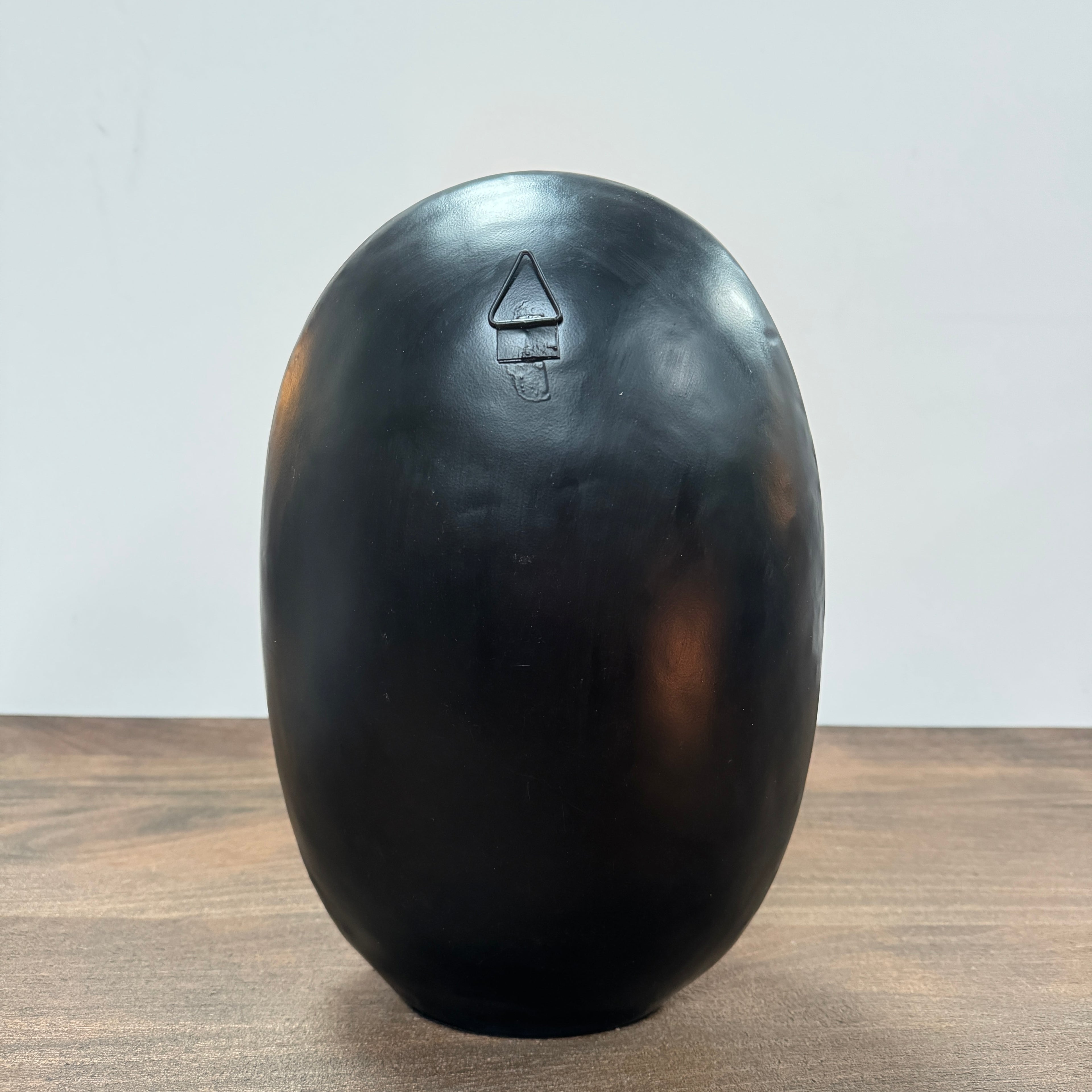 Black &amp; Copper Oval Candle Holder - 30cm