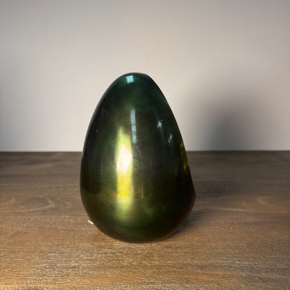 Akari Green &amp; Gold Candle Holder