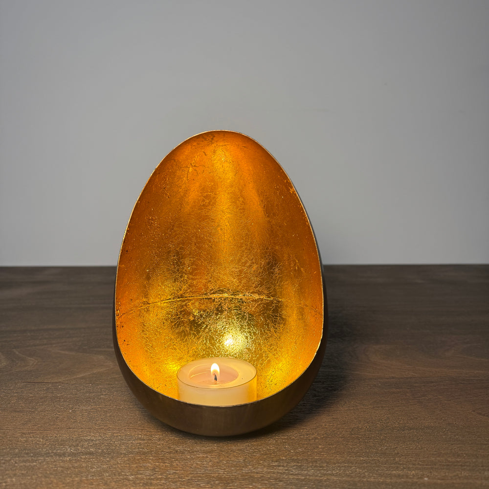 Akari Bronze & Gold Candle Holder