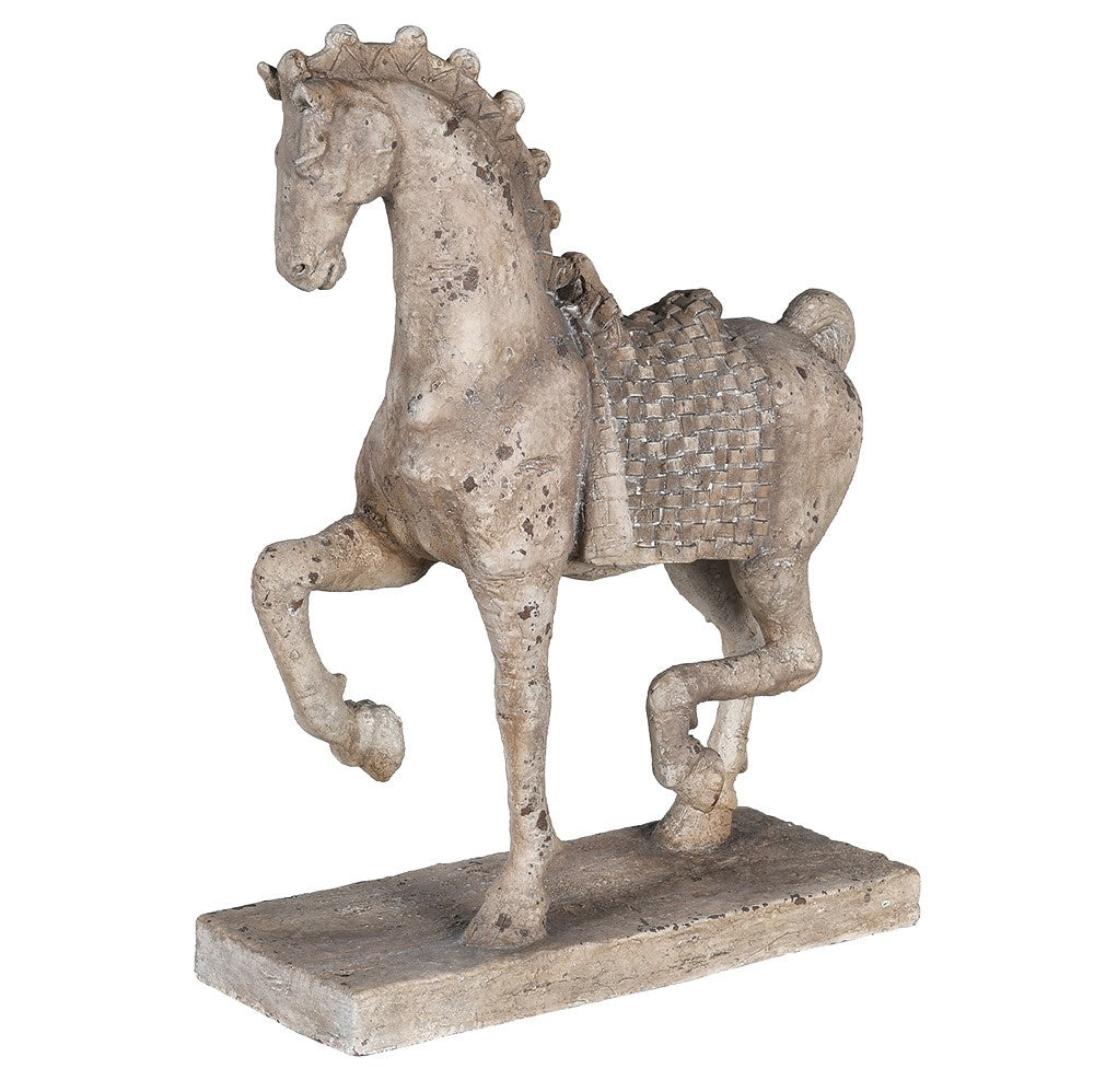 Stone Horse Ornament