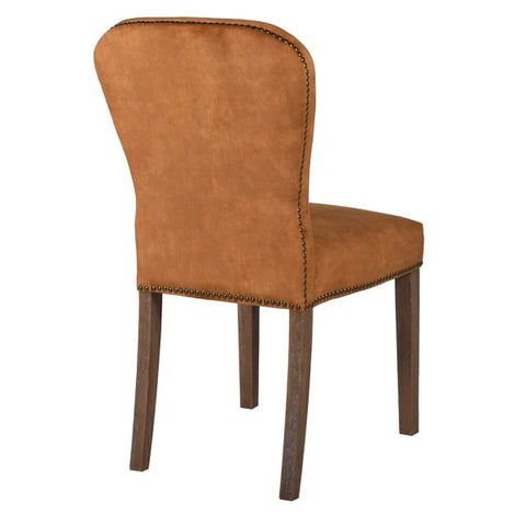 Aelia Golden Velvet Dining Chair