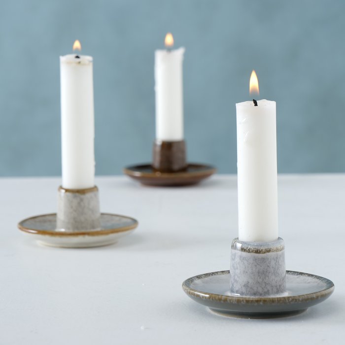 Neutral Candle Holder