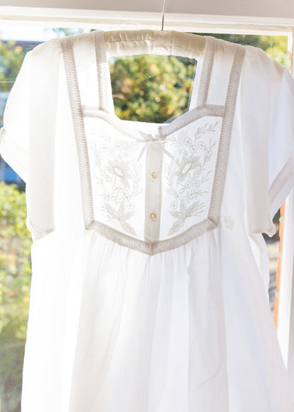 Front Panel Ladies Nightdress