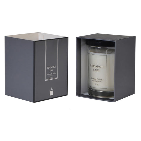 Bergamont Lime Scented Candle