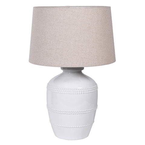 Sara Table Lamp with Linen Shade