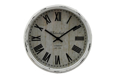 Vintage White Wall Clock