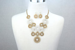 Filigree Lace Effect Necklace