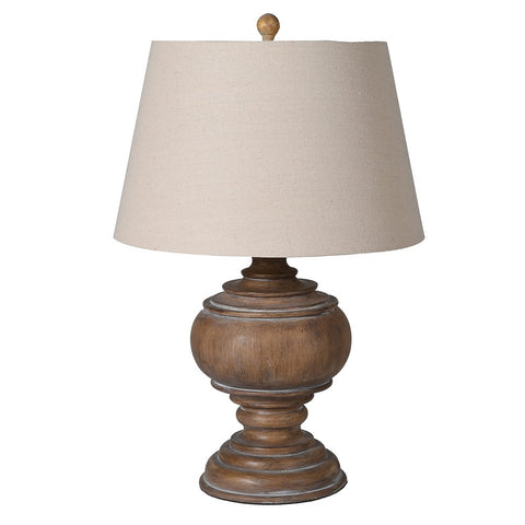 Brooke Turned Table Lamp with Shade