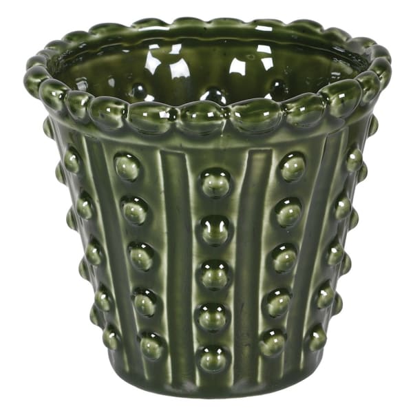 Green Bobble Planter